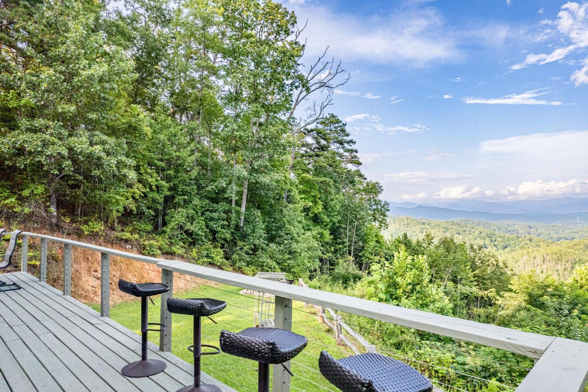 Stunning Mtn. Views! 4Br With All The Amenities! - Vista Vibes- Bryson City Exterior foto